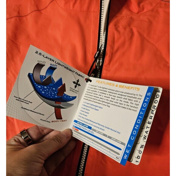 Dryjoys by Footjoy (NEW) HydroLite Rain Jacket Women L - Picture 6 of 12